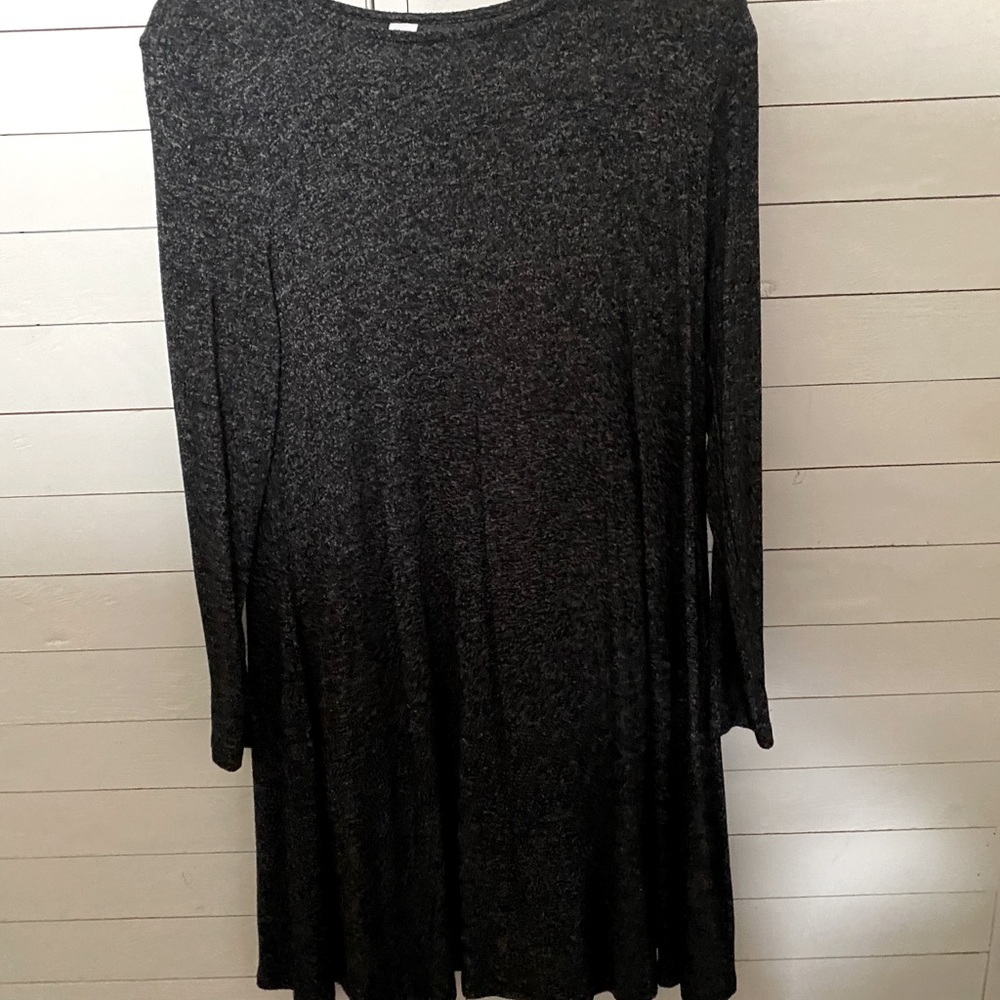 Grey Old navy long sleeve dress, barely worn